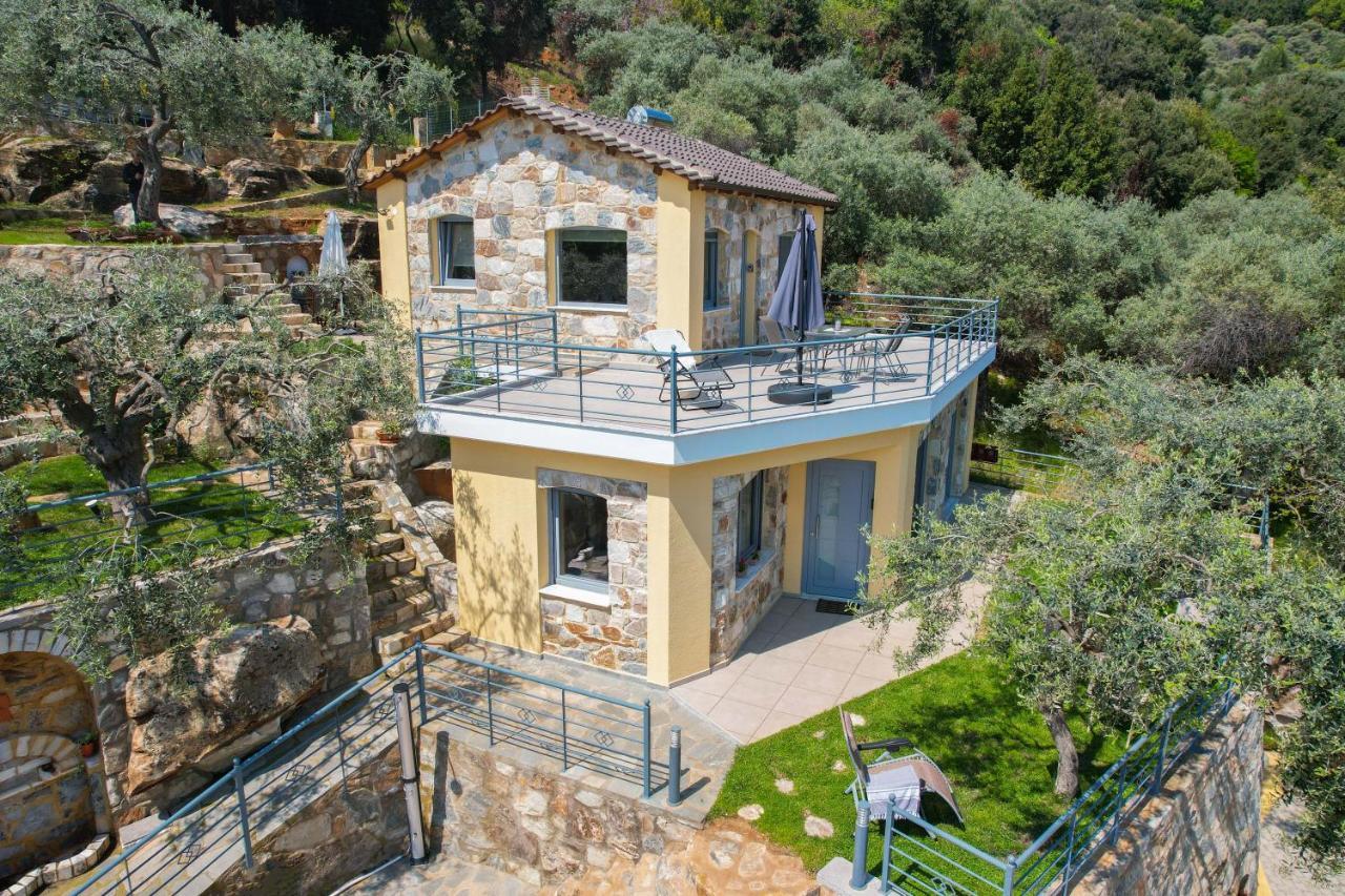 Villa Lithos Chrysi Ammoudia Exterior foto